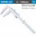 Vernier Caliper 1500mm 0.11mm Acc. 180mm 0.02mm Grad S/steel