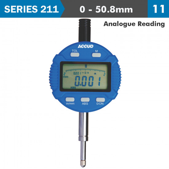 Digital Indicator Lug Back 50.8mm/2' Digital Indicator Lug Back 50.8mm/2'