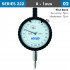 Dial Indicator 1mm 0.001mm Grad. Flat Back