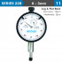 Dial Indicator 3mm Bezel 0.01mm Grad. Lug&flat Back