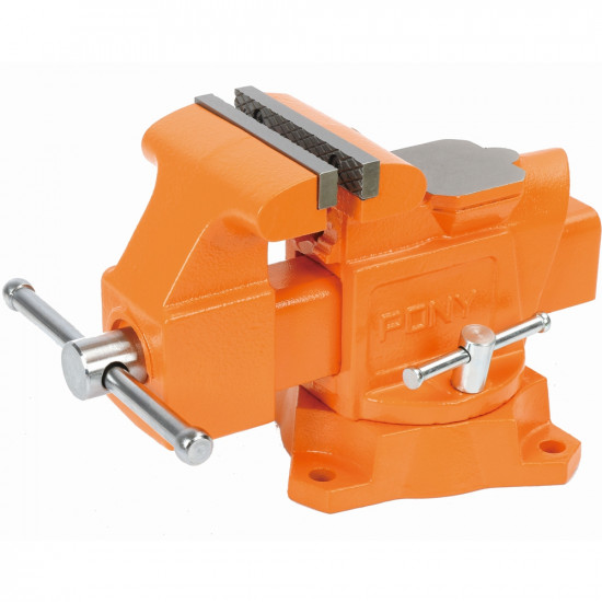 PONY 4' Heavy-duty Workshop Bench Vice Swivel Base PONY 4' Heavy-duty Workshop Bench Vice Swivel Base