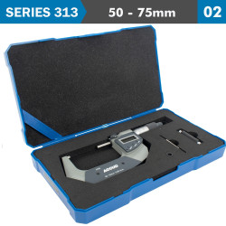 Dig. Outside Micrometer 50-75mm 0.004mm Acc. Ip65 0.001mm Res.
