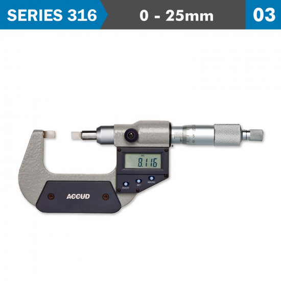 Digital Protractor Blade Micrometer 0-25mm/0-1' Digital Protractor Blade Micrometer 0-25mm/0-1'