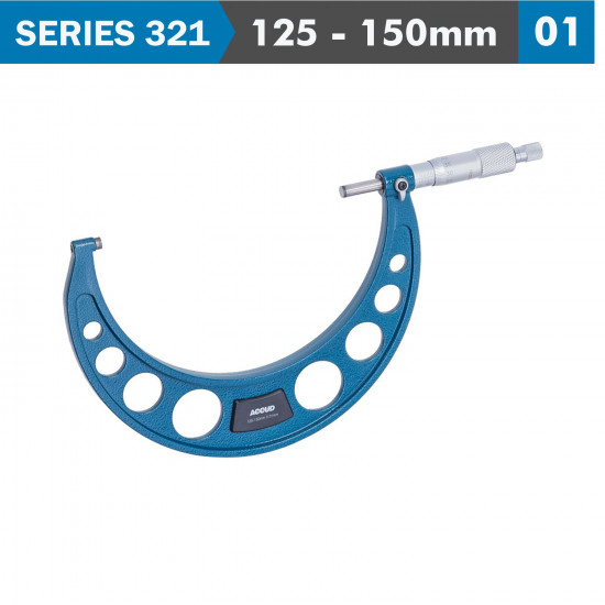 Outside Micrometer 125-150mm 0.006mm Acc. 0.01mm Grad. Outside Micrometer 125-150mm 0.006mm Acc. 0.01mm Grad.
