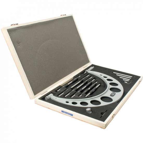 Outside Micrometer 150-300mm 0.004mm Acc. 0.01mm Grad. With Interch. A Outside Micrometer 150-300mm 0.004mm Acc. 0.01mm Grad. With Interch. A