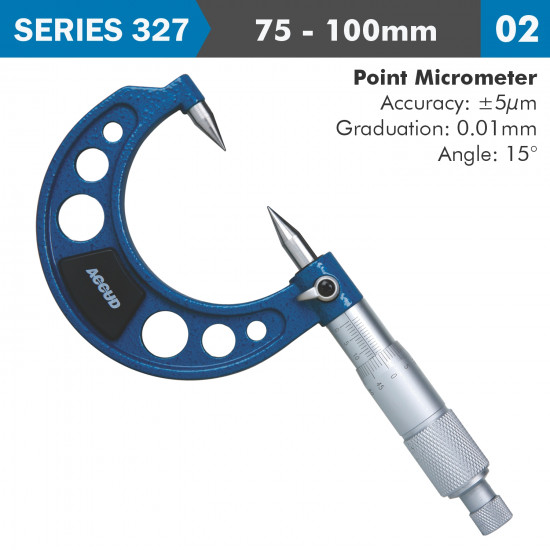 Point Micrometer 15 75-100mm