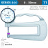 Thickness Gauge 20mm 0.03mm Acc. Large Depth Ceramic Anvil 0.01mm Grad