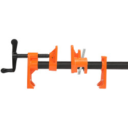 PONY Pro 3/4' 25mm Pipe Clamp Fixture Self St&ing Feet
