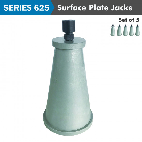 Jack Set For Granite Surface Plate 5 Jacks Per Set Jack Set For Granite Surface Plate 5 Jacks Per Set
