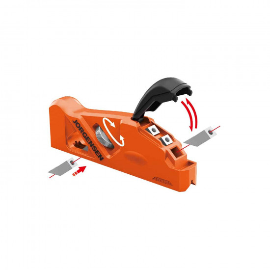 Hand Plane Corner Easing Plane W/45 (degree) Chamfer Blade Jorgens Hand Plane Corner Easing Plane W/45 (degree) Chamfer Blade Jorgens