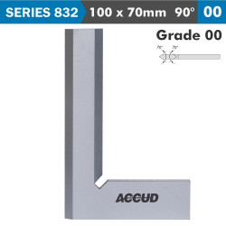 Beveled Edge Square 90 Deg. Grade 00 100x70mm