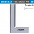 Beveled Edge Square 90 Deg. Grade 0 100x70mm