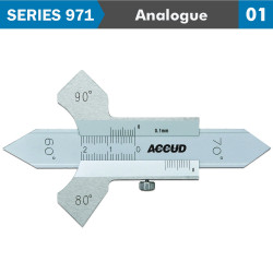 Welding Gauge 0-8mm/0-20mm/ 60,70,80,90deg.