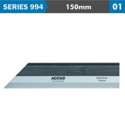 Straight Edge 150mm Din874 S/steel