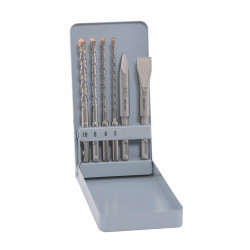 Sds Plus Mixed Set Sds 5 6 8 10mm X 160-chisel-flat 20 X 140-. 140