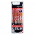ALPEN Multicut Drill Bit Set 5 Piece 4 5 6 8 10mm