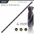 Hss Drill Bit 4mm 175 X 120 Extra Long