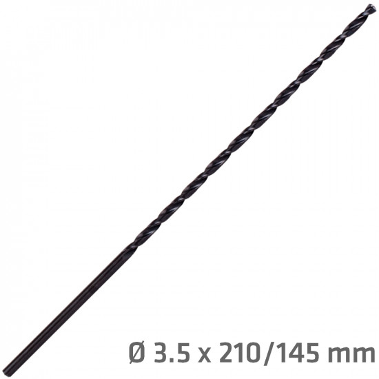 Hss Drill Bit 3.5mm 210 X 145 Extra Long Hss Drill Bit 3.5mm 210 X 145 Extra Long