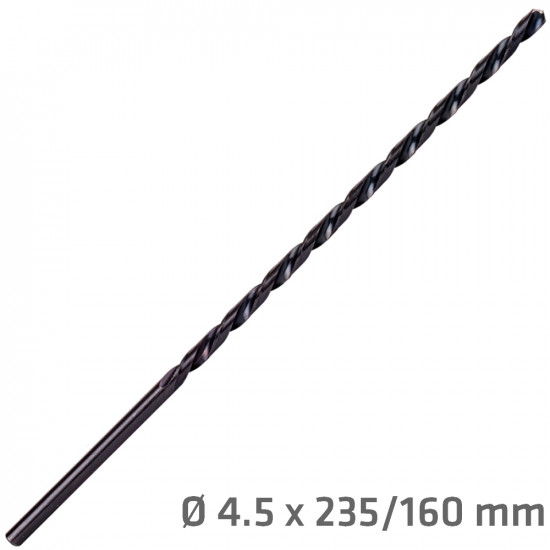 Hss Drill Bit 4.5mm 235 X 160 Extra Long Hss Drill Bit 4.5mm 235 X 160 Extra Long