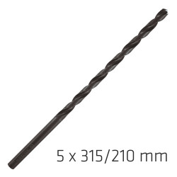 Hss Drill Bit 5mm 315x210mm Extra Long