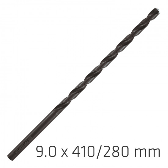 Hss Drill Bit 9mm 410x280mm Extra Long