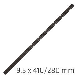Hss Drill Bit 9.5mm 410x280mm Extra Long