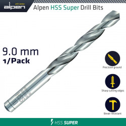 Hss Super Drill Bit 9mm
