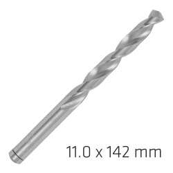 ALPEN Pro Hss 11mm Drill Din 338 Rn 135 Split Point Plastic Wallet