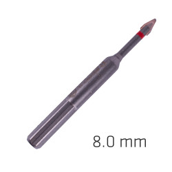 Porcelain C Protector Drill Bit 8.0mm Inp