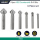 Hss Countersink Set 90 Different Partition 6 Pcs 6.3 8.3 10.4 16 Hss Countersink Set 90 Different Partition 6 Pcs 6.3 8.3 10.4 16
