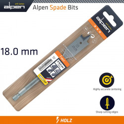 ALPEN Spade Bit 16mmx152mm