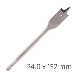 ALPEN Spade Bit 24mmx152mm