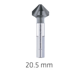 Hss-eco5 Countersink 90 20.5 Din 335 Shapec 3-surface Shank