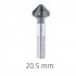 Hss-eco5 Countersink 90 20.5 Din 335 Shapec 3-surface Shank