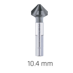 Hss-eco5 Countersink 90 10.4 Din 335 Shapec 3-surface Shank Alunit Co