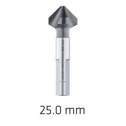 Hss-eco5 Countersink 90 25.0 Din 335 Shapec 3-surface Shank Alunit Co
