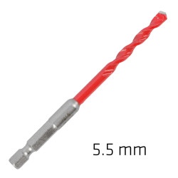 Profi Multicut Drill Bit 5.5mm Hex Shank