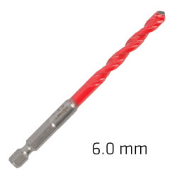 Profi Multicut Drill Bit 6mm Hex Shank