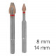Porcelain C Protector Drill Bits 14.0mm-8.0 Mm Porcelain C Protector Drill Bits 14.0mm-8.0 Mm