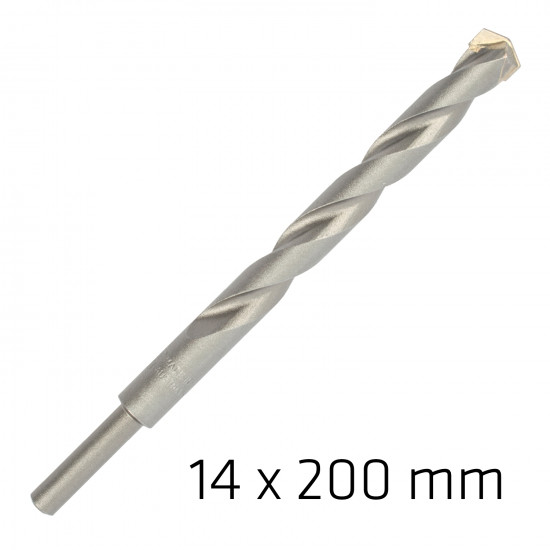 Masonry Bit Long Life 14 X 200mm Masonry Bit Long Life 14 X 200mm