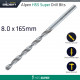 Hss Drill Bit Long 8 X 165mm Bulk