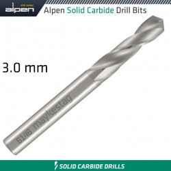 ALPEN Solid Carbide Drill Bit 3.0