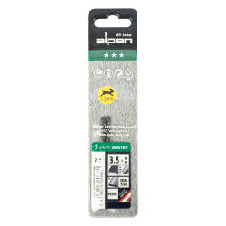 Hss Sprint Master 3.5mm X2 Sleeved Din338 ALPEN Drill Bit