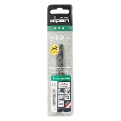 Hss Sprint Master 5.5mm X2 Sleeved Din338 ALPEN Drill Bit