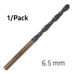 Hss Sprint Master 6.5mm X1 Sleeved Din338 ALPEN Drill Bit