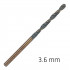 Hss Sprint Master 3.6mm Bulk Din 338 ALPEN Drill Bit