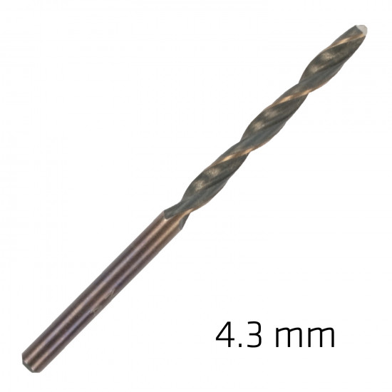 Hss Sprint Master 4.3mm Bulk Din 338 ALPEN Drill Bit Hss Sprint Master 4.3mm Bulk Din 338 ALPEN Drill Bit