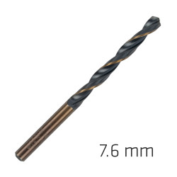 Hss Sprint Master 7.6mm Bulk Din 338 ALPEN Drill Bit