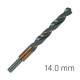 Hss Sprint Master 14.0mm Red Shank 9.5mm X1 Sleeved Din338 ALPEN Drill Hss Sprint Master 14.0mm Red Shank 9.5mm X1 Sleeved Din338 ALPEN Drill