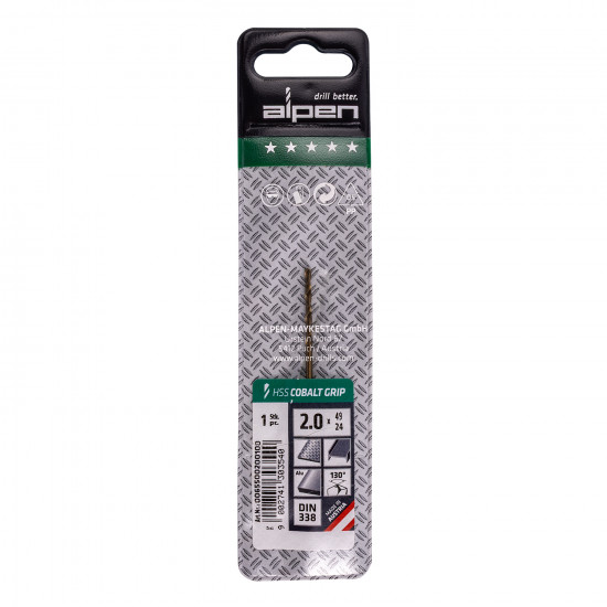 Hss Cobalt Grip 2,0 Plw Hss Cobalt Grip 2,0 Plw